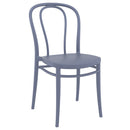 Compamia Victor Patio Dining Set with 4 Chairs in Black/Dark Gray/Taupe/Olive Green/White