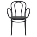 Compamia Victor XL Resin Outdoor Chair Black/Dark Gray/Taupe/Olive Green/White - Set of 2