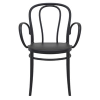 Compamia Victor XL Resin Outdoor Chair Black/Dark Gray/Taupe/Olive Green/White - Set of 2