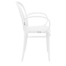 Compamia Victor XL Resin Outdoor Chair Black/Dark Gray/Taupe/Olive Green/White - Set of 2