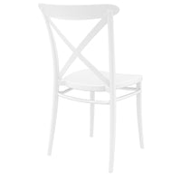 Compamia Cross Resin Outdoor Chair Black/Dark Gray/Taupe/Olive Green/White - Set of 2