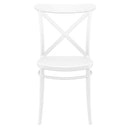 Compamia Cross Resin Outdoor Chair Black/Dark Gray/Taupe/Olive Green/White - Set of 2