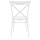 Compamia Cross Resin Outdoor Chair Black/Dark Gray/Taupe/Olive Green/White - Set of 2