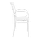 Compamia Cross XL Resin Outdoor Chair Black/Dark Gray/Taupe/Olive Green/White - Set of 2