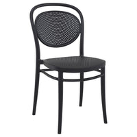 Compamia Marcel Resin Outdoor Chair Black/Dark Gray/Taupe/Olive Green/White - Set of 2
