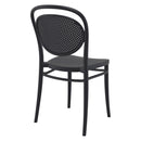 Compamia Marcel Resin Outdoor Chair Black/Dark Gray/Taupe/Olive Green/White - Set of 2