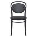 Compamia Marcel Resin Outdoor Chair Black/Dark Gray/Taupe/Olive Green/White - Set of 2