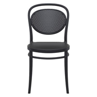 Compamia Marcel Resin Outdoor Chair Black/Dark Gray/Taupe/Olive Green/White - Set of 2