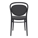 Compamia Marcel Resin Outdoor Chair Black/Dark Gray/Taupe/Olive Green/White - Set of 2