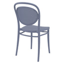 Compamia Marcel Resin Outdoor Chair Black/Dark Gray/Taupe/Olive Green/White - Set of 2