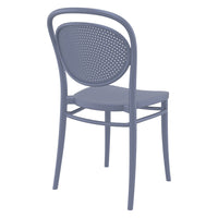 Compamia Marcel Resin Outdoor Chair Black/Dark Gray/Taupe/Olive Green/White - Set of 2