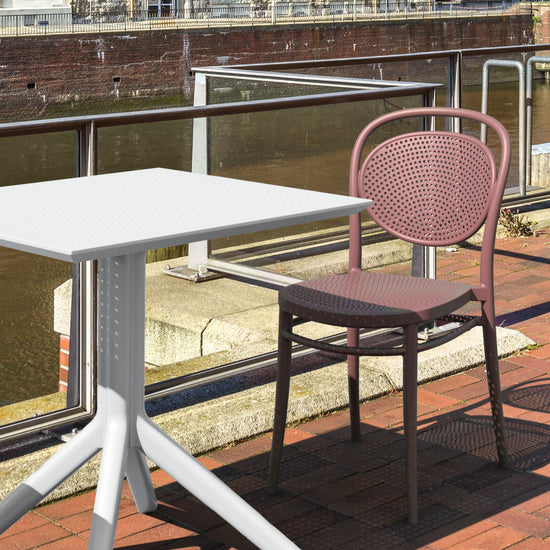 Compamia Marcel Resin Outdoor Chair Marsala