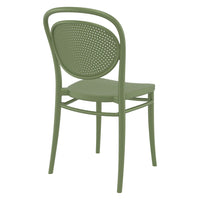 Compamia Marcel Resin Outdoor Chair Black/Dark Gray/Taupe/Olive Green/White - Set of 2