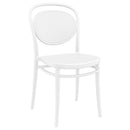 Compamia Marcel Resin Outdoor Chair Black/Dark Gray/Taupe/Olive Green/White - Set of 2