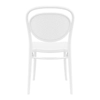 Compamia Marcel Resin Outdoor Chair Black/Dark Gray/Taupe/Olive Green/White - Set of 2