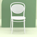 Compamia Marcel Resin Outdoor Chair Black/Dark Gray/Taupe/Olive Green/White - Set of 2