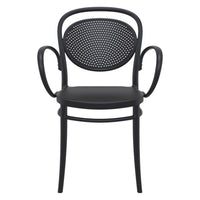 Compamia Marcel XL Resin Outdoor Chair Black/Dark Gray/Taupe/Olive Green/White - Set of 2