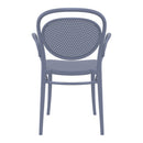 Compamia Marcel XL Resin Outdoor Chair Black/Dark Gray/Taupe/Olive Green/White - Set of 2