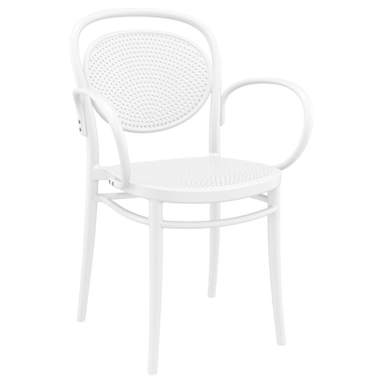 Compamia Marcel XL Resin Outdoor Chair Black/Dark Gray/Taupe/Olive Green/White - Set of 2