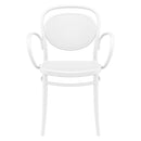 Compamia Marcel XL Resin Outdoor Chair Black/Dark Gray/Taupe/Olive Green/White - Set of 2