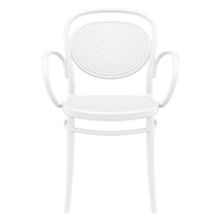 Compamia Marcel XL Resin Outdoor Chair Black/Dark Gray/Taupe/Olive Green/White - Set of 2