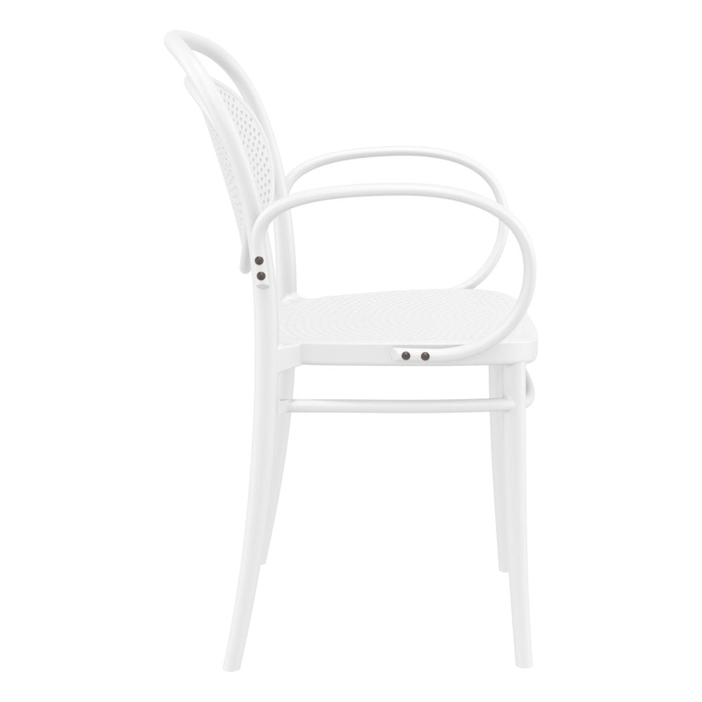 Compamia Marcel XL Resin Outdoor Chair Black/Dark Gray/Taupe/Olive Green/White - Set of 2