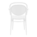 Compamia Marcel XL Resin Outdoor Chair Black/Dark Gray/Taupe/Olive Green/White - Set of 2