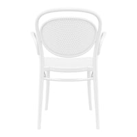 Compamia Marcel XL Resin Outdoor Chair Black/Dark Gray/Taupe/Olive Green/White - Set of 2