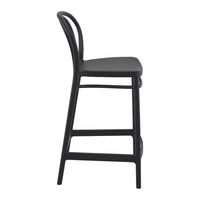 Compamia Victor Counter Stool Black/Dark Gray/Taupe/Olive Green/White - Set of 2