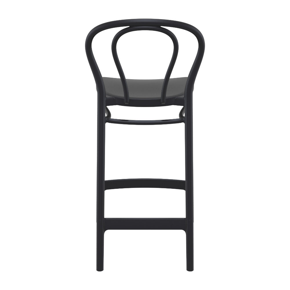 Compamia Victor Counter Stool Black/Dark Gray/Taupe/Olive Green/White - Set of 2
