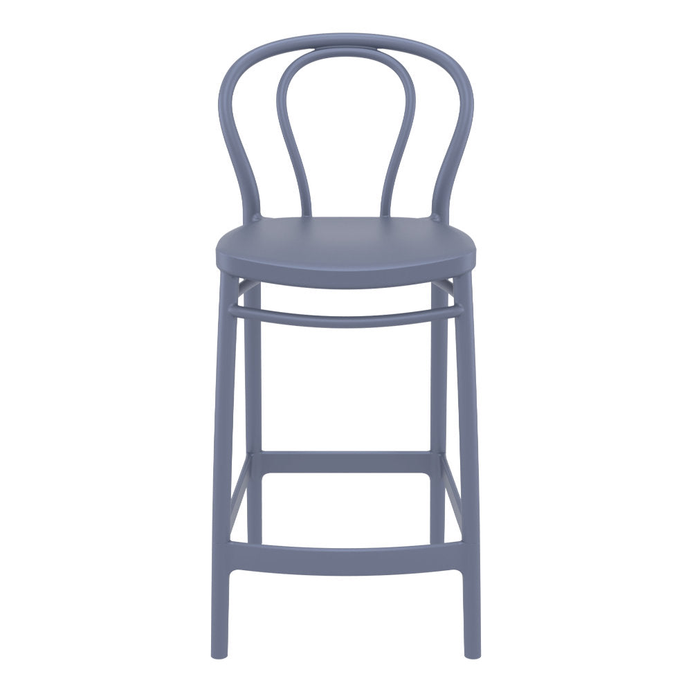 Compamia Victor Counter Stool Black/Dark Gray/Taupe/Olive Green/White - Set of 2