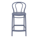 Compamia Victor Counter Stool Black/Dark Gray/Taupe/Olive Green/White - Set of 2