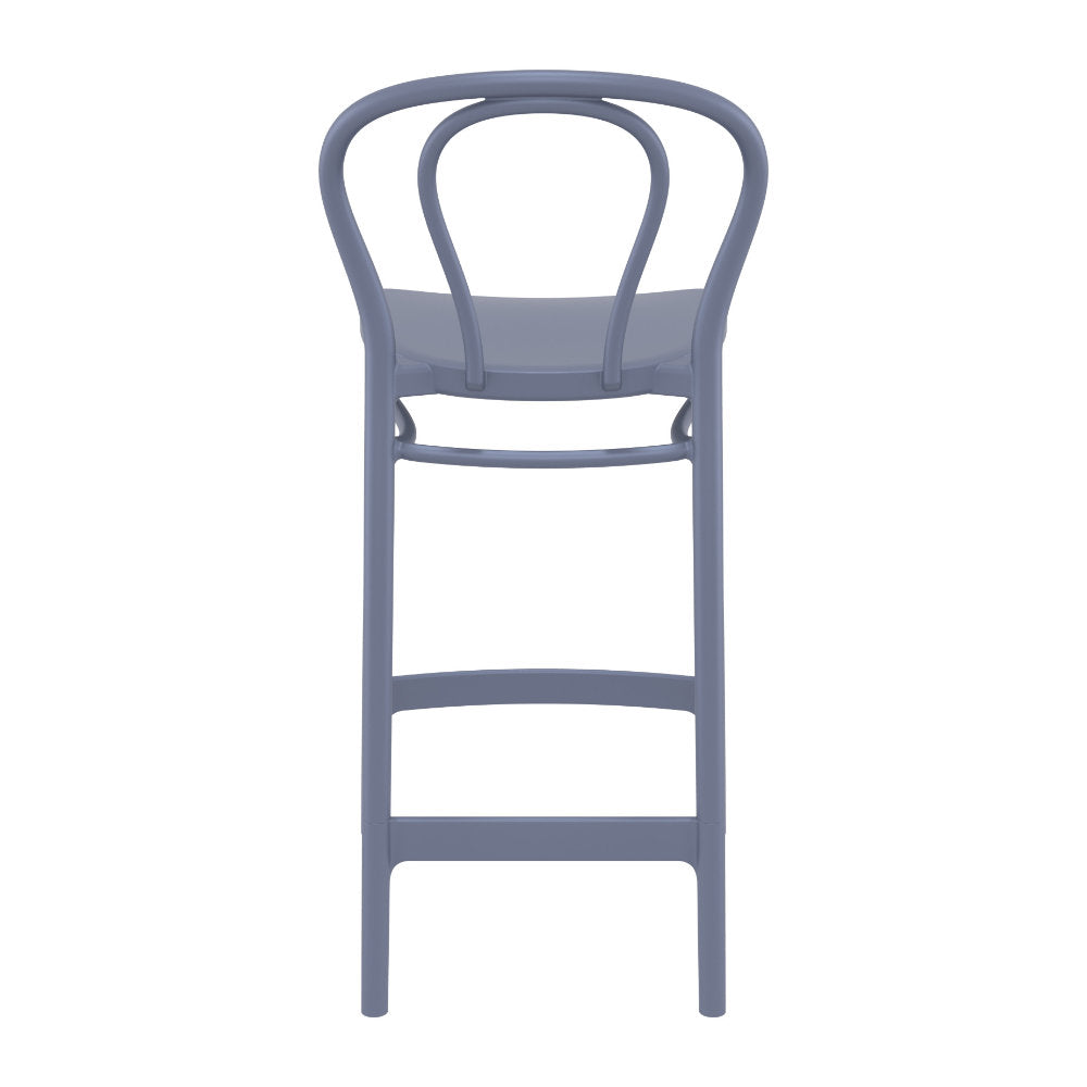 Compamia Victor Counter Stool Black/Dark Gray/Taupe/Olive Green/White - Set of 2