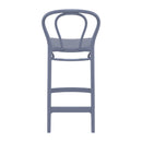 Compamia Victor Counter Stool Black/Dark Gray/Taupe/Olive Green/White - Set of 2