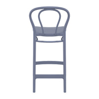 Compamia Victor Counter Stool Black/Dark Gray/Taupe/Olive Green/White - Set of 2