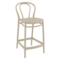 Compamia Victor Counter Stool Black/Dark Gray/Taupe/Olive Green/White - Set of 2
