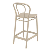 Compamia Victor Counter Stool Black/Dark Gray/Taupe/Olive Green/White - Set of 2