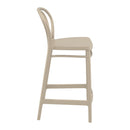 Compamia Victor Counter Stool Black/Dark Gray/Taupe/Olive Green/White - Set of 2
