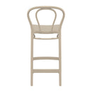 Compamia Victor Counter Stool Black/Dark Gray/Taupe/Olive Green/White - Set of 2