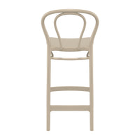 Compamia Victor Counter Stool Black/Dark Gray/Taupe/Olive Green/White - Set of 2