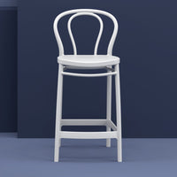 Compamia Victor Counter Stool Black/Dark Gray/Taupe/Olive Green/White - Set of 2