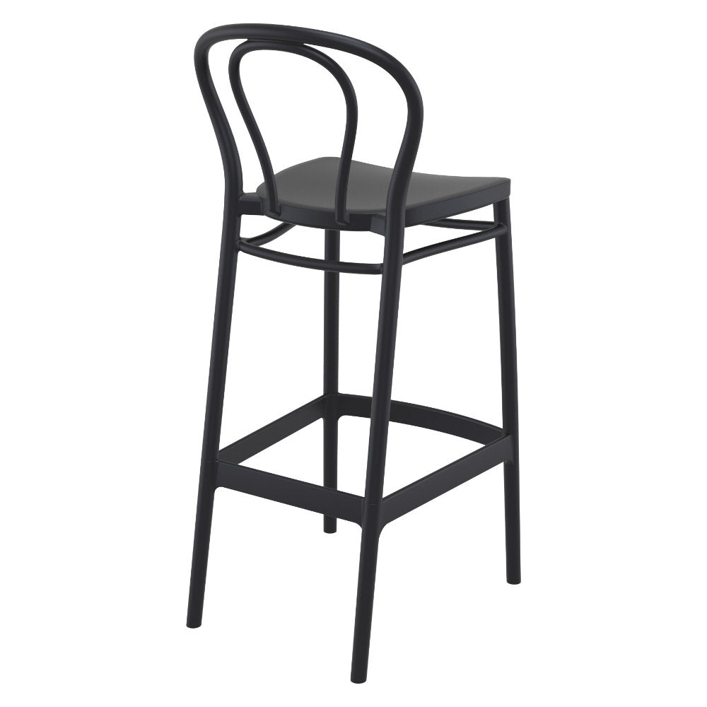 Compamia Victor Bar Stool Black/Dark Gray/Taupe/Olive Green/White - Set of 2