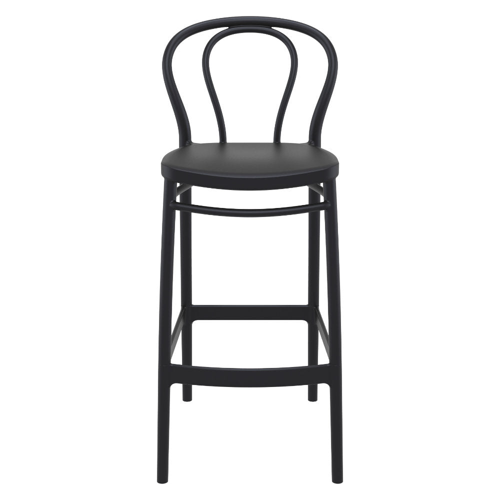 Compamia Victor Bar Stool Black/Dark Gray/Taupe/Olive Green/White - Set of 2
