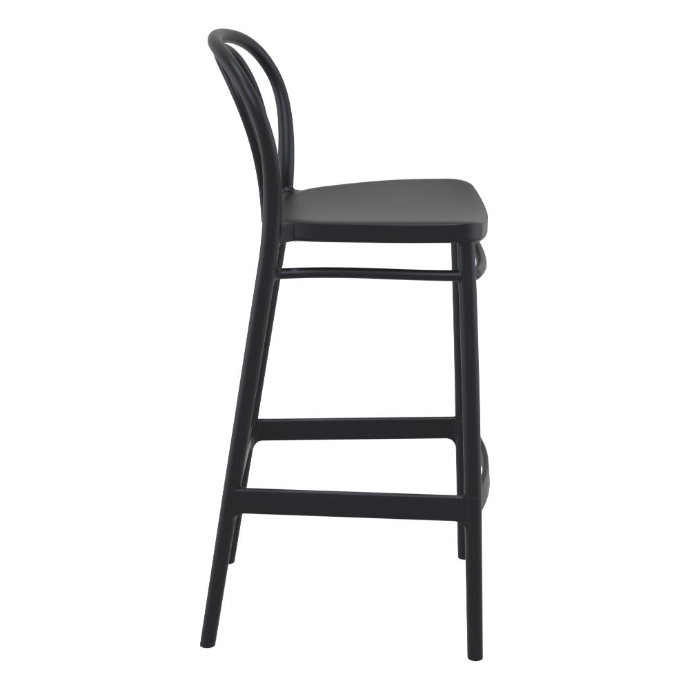 Compamia Victor Bar Stool Black/Dark Gray/Taupe/Olive Green/White - Set of 2