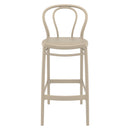 Compamia Victor Bar Stool Black/Dark Gray/Taupe/Olive Green/White - Set of 2