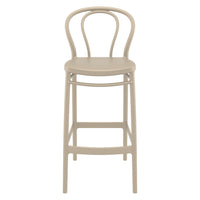 Compamia Victor Bar Stool Black/Dark Gray/Taupe/Olive Green/White - Set of 2