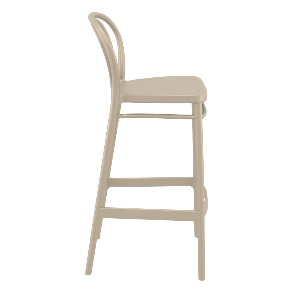 Compamia Victor Bar Stool Black/Dark Gray/Taupe/Olive Green/White - Set of 2
