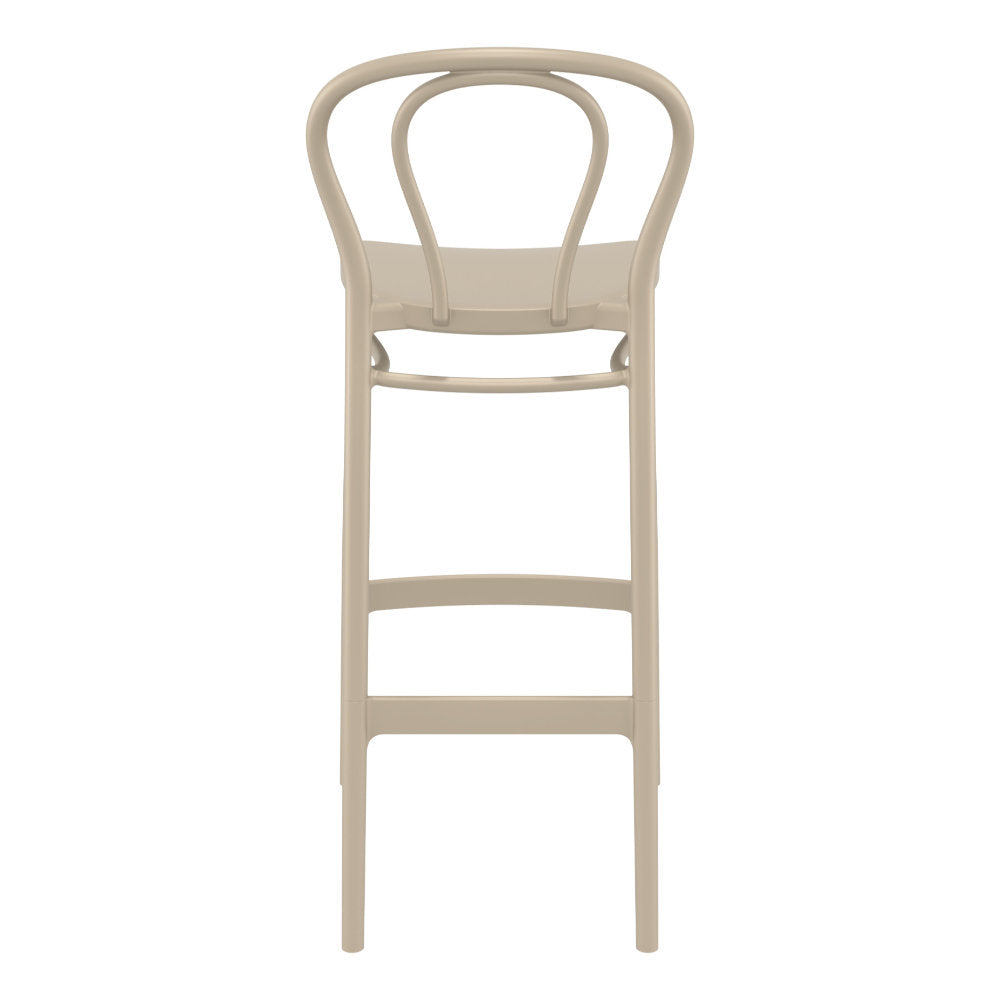Compamia Victor Bar Stool Black/Dark Gray/Taupe/Olive Green/White - Set of 2
