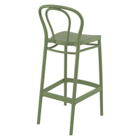 Compamia Victor Bar Stool Black/Dark Gray/Taupe/Olive Green/White - Set of 2