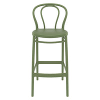 Compamia Victor Bar Stool Black/Dark Gray/Taupe/Olive Green/White - Set of 2